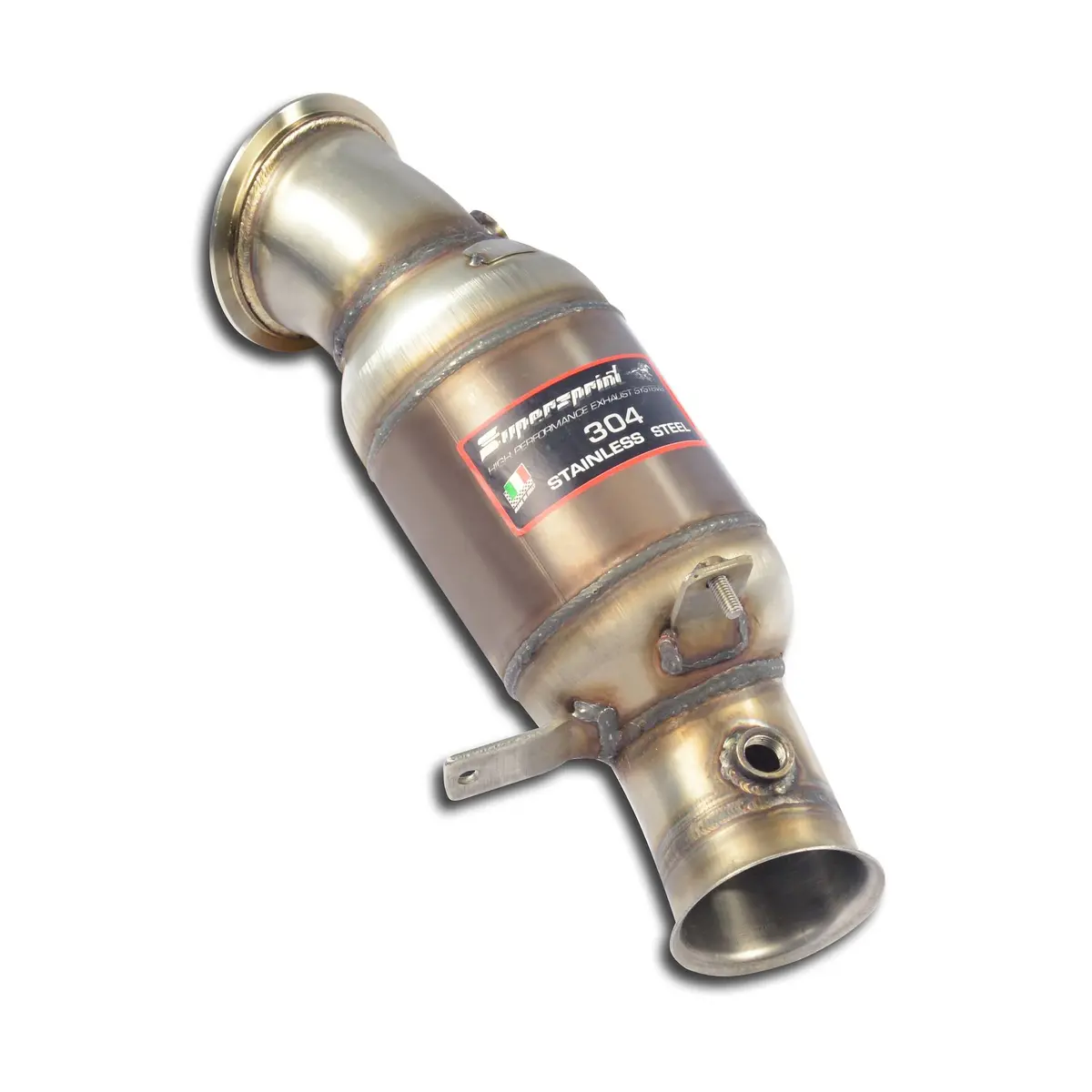 Supersprint Bmw F20 / F21 -> 2015 Downpipe Kit + Metallic Catalytic Converter 200Cpsi Wrc 1
