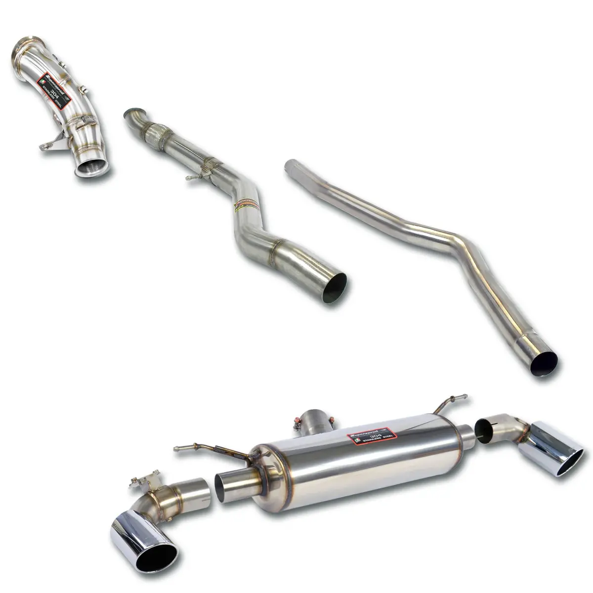 Supersprint Bmw F20 / F21 -> 2015 Track Performance Pack With Valve (Models From 07/2013) 1