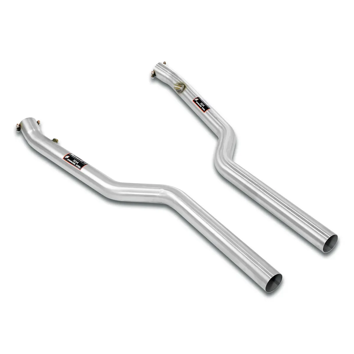 Supersprint Bmw E60 M5 Front Pipes Right - Left - 2X70mm Slip-Fit 1