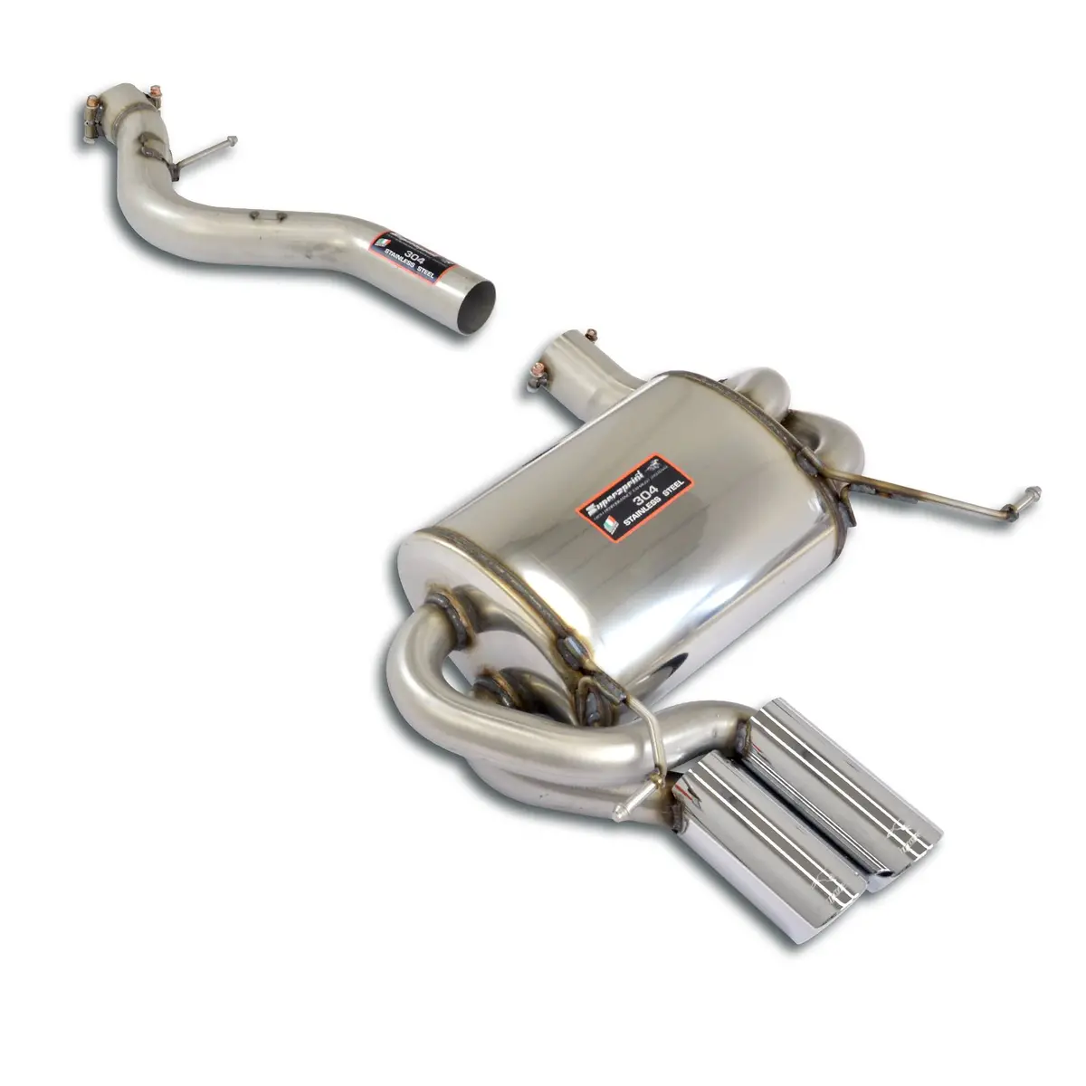 Supersprint Bmw E84 X1 Rear Exhaust Oo80 1
