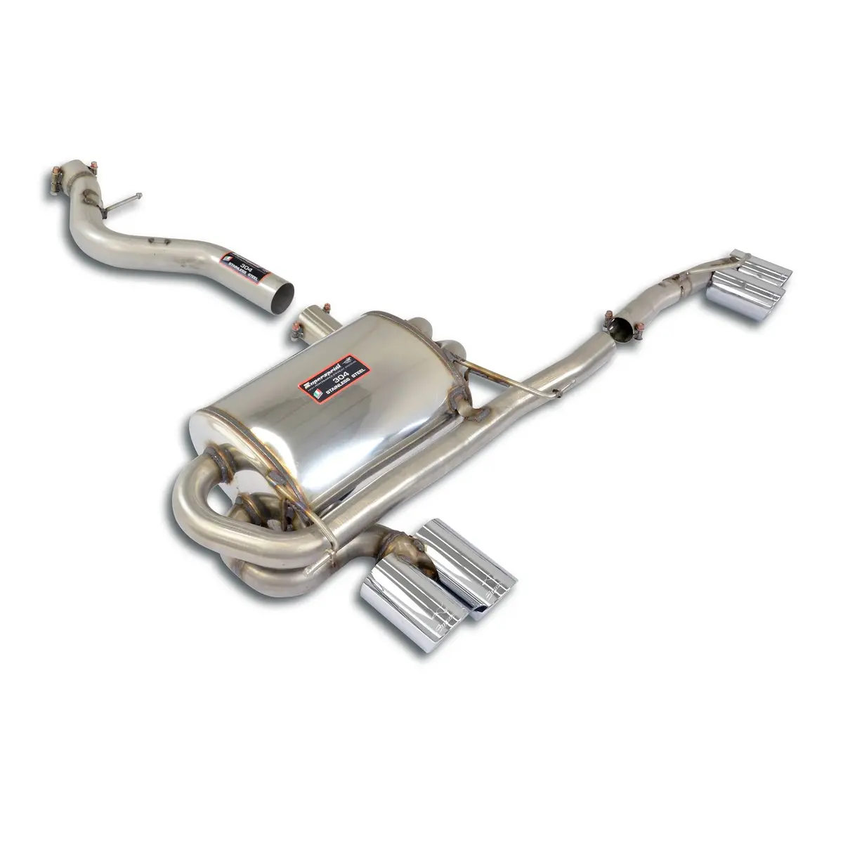 Supersprint Bmw E84 X1 Rear Exhaust Right Oo80 - Left Oo80 1