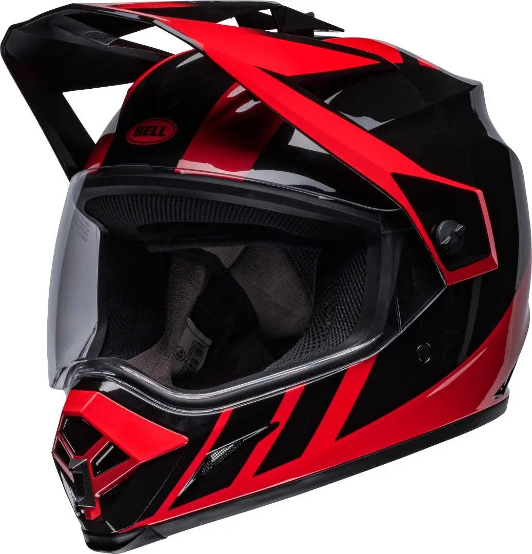 Bell Helmet Mx-9 Adventure Mips (Dash Black/ Red) 1