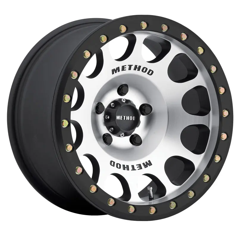 Ford Bronco Method Mr105 Beadlock 17X9 -38Mm Offset 6X5.5 108Mm Cb Machined W/Matte Black Ring Wheel 1