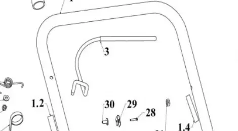 A101041 Start Lever Ref 3 Southland Nla 1