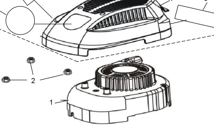 A201294 Starter Shroud Southland/Powermate 1