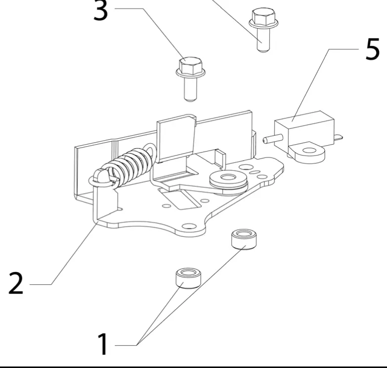 A204130 Brake Assembly System Powermate 1