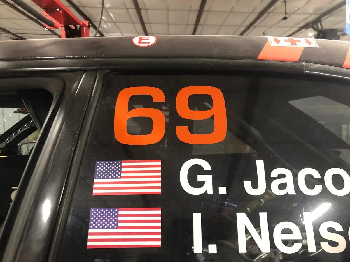 Rear Window Numbers 1