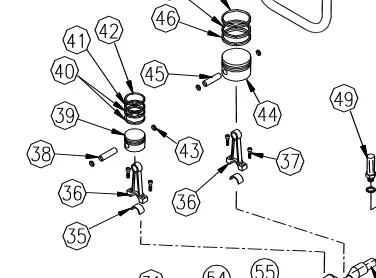 Ab9020041 Piston Ring Reference 41 Only Northstar 1