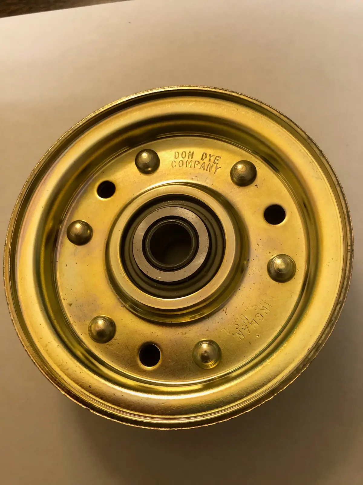 Abfi-64 Pulley Don Dye 1/2" // 5/8" Optional Bore Sleeve Inserted 1