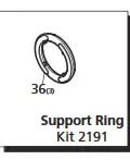 Ar2191 2191 Suport Ring 3 Piece Kit Of 2760220  Ar North America 1