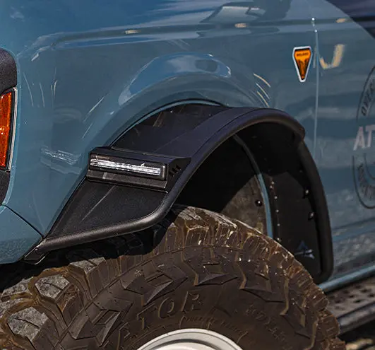 2021-2023 Ford Bronco Frontier Series Front Fender Flares | Attica 1
