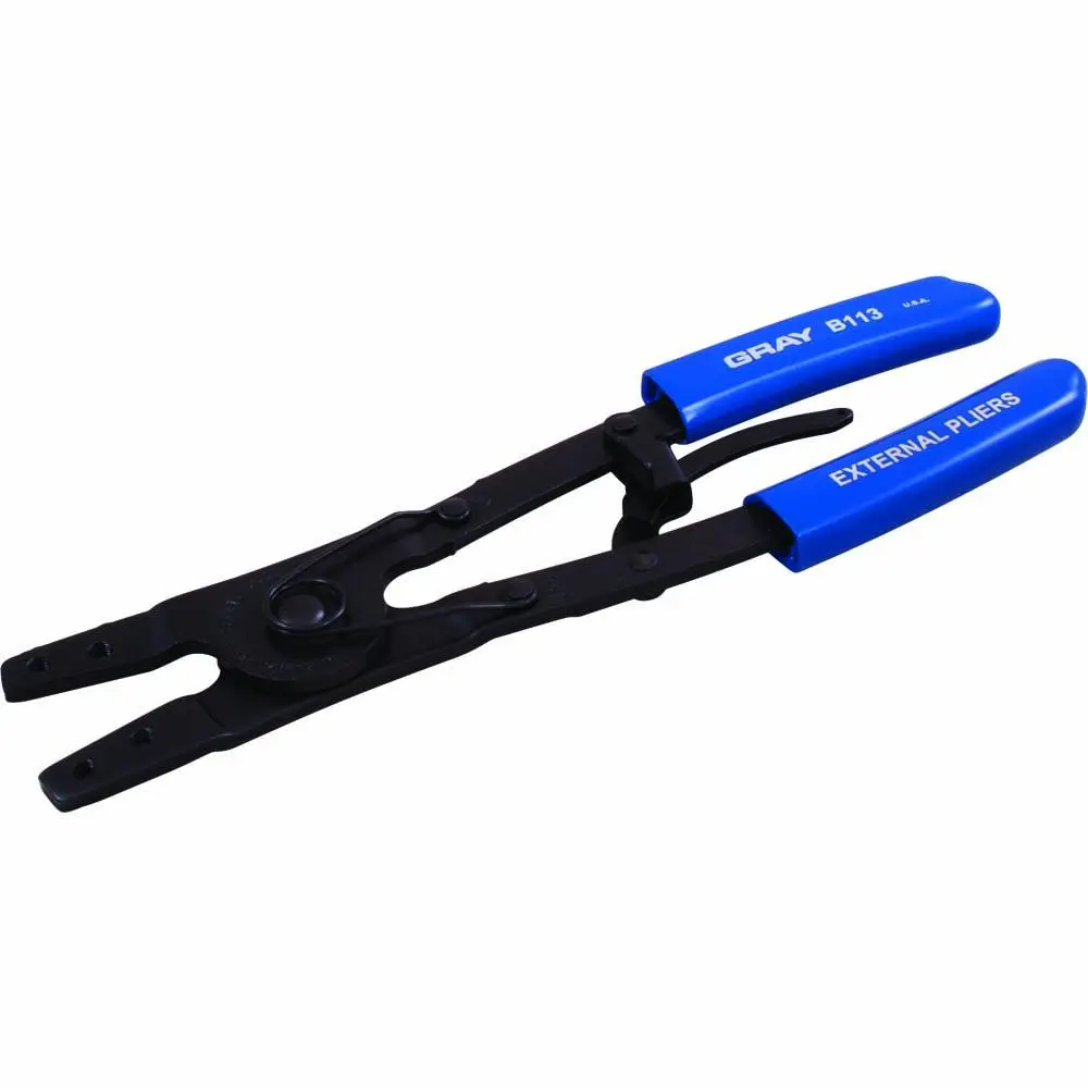 Heavy Duty Internal & External Retaining Ring Pliers With Spring Ratchet Lock Assembly 2