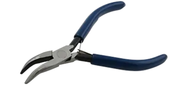 Mini Needle Nose Curved Pliers 1