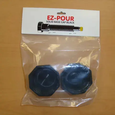 B3 Solid Base Cap Black 2 Pack Ez Pour 1
