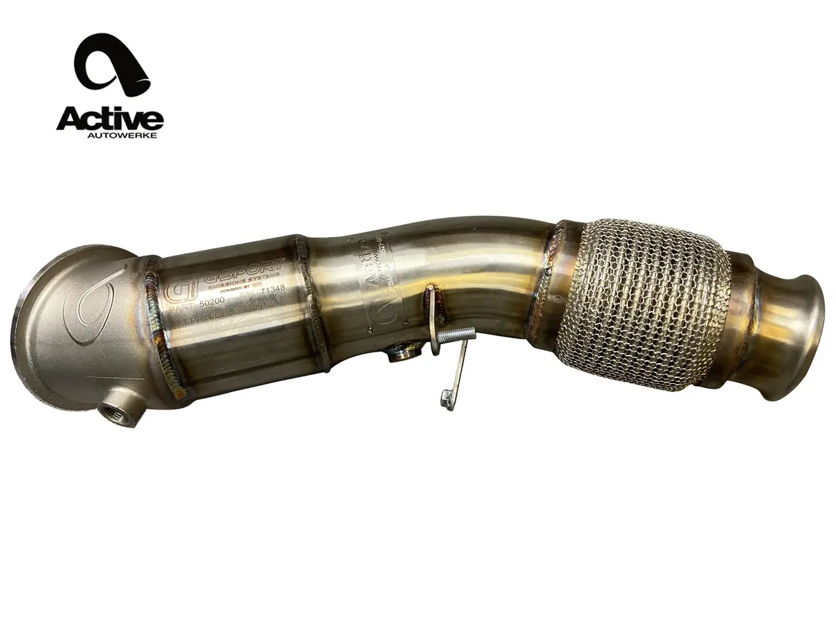 Active Autowerke Toyota Supra Mkv A91 2.0 B46 Gesi Catted Downpipe 1