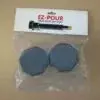 B5 Solid Base Cap Gray 2 Pack Ez Pour 1