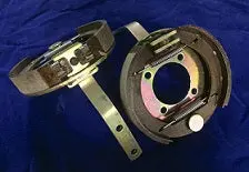 600924 Big Dog Mower Right Side Brake Assembly (Two Shown Sold Each) Nla 1