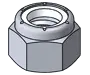 Nut Nylon 1/4-20 Lock Nut Sold Each  Fm316 1