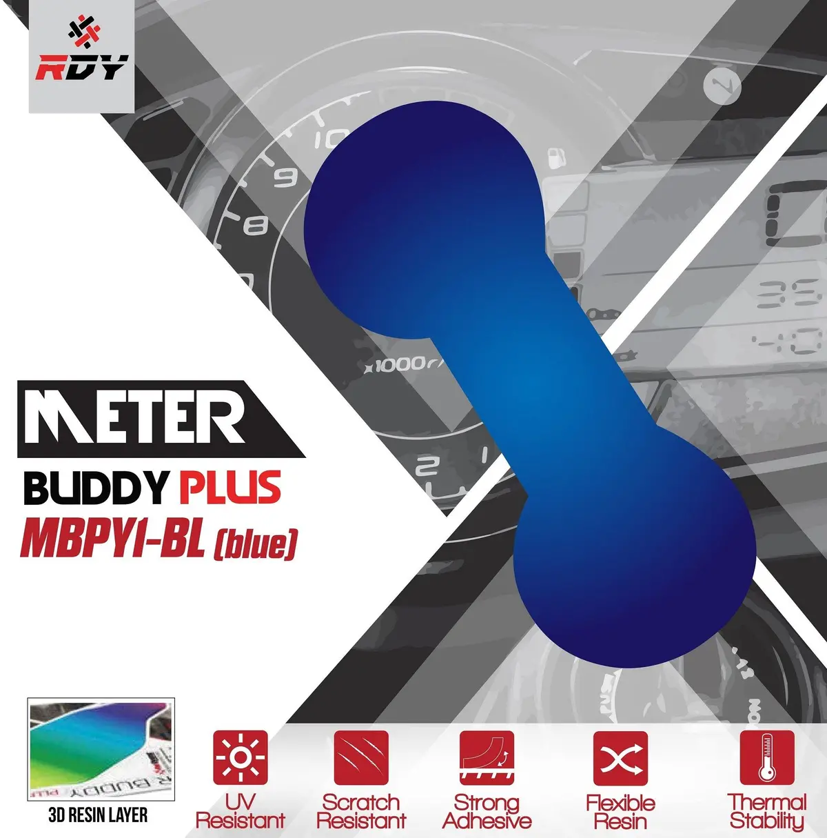 Rdy Meter Buddy Plus Fits For Yamaha X Max 125 / 250 / 300 / 400 ('17-) 1