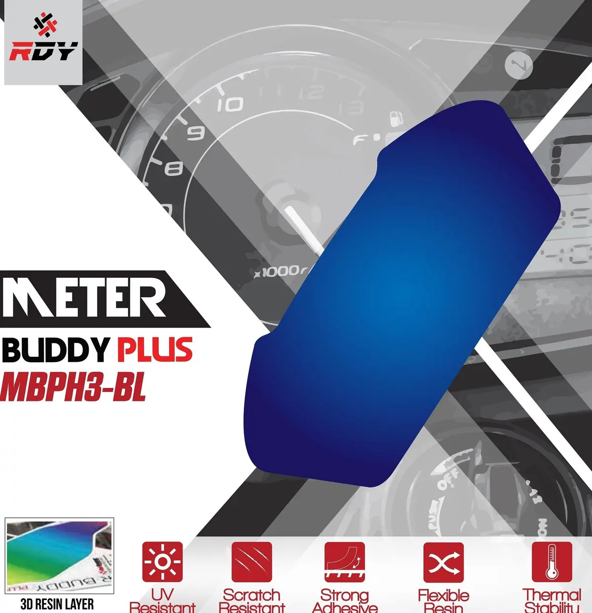 Rdy Meter Buddy Plus Fits For Honda Vario 1