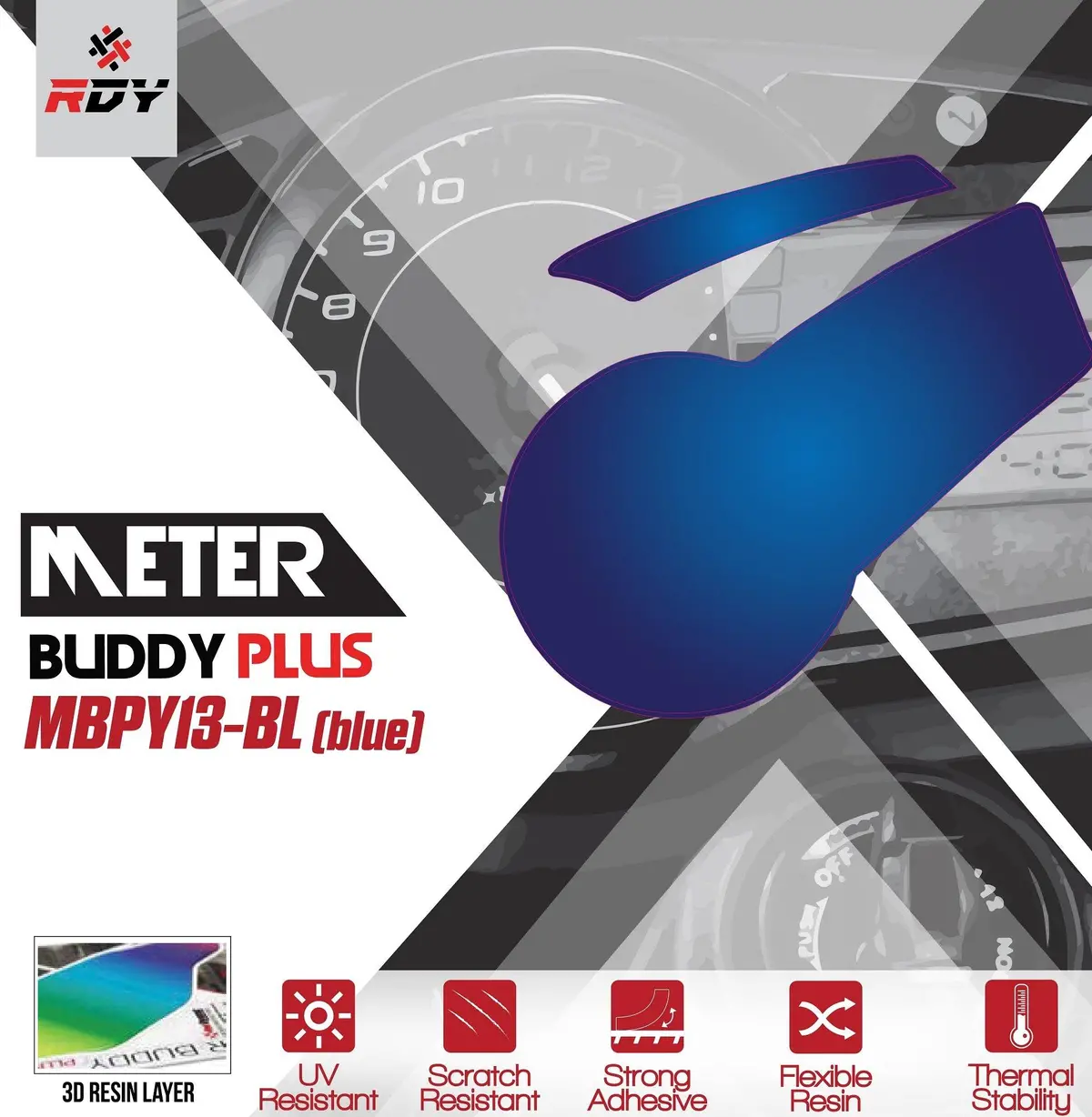 Rdy Meter Buddy Plus Fits For Yamaha Y15 / Sniper / Exciter / Mx King 150 V1 ('15-'18) 1