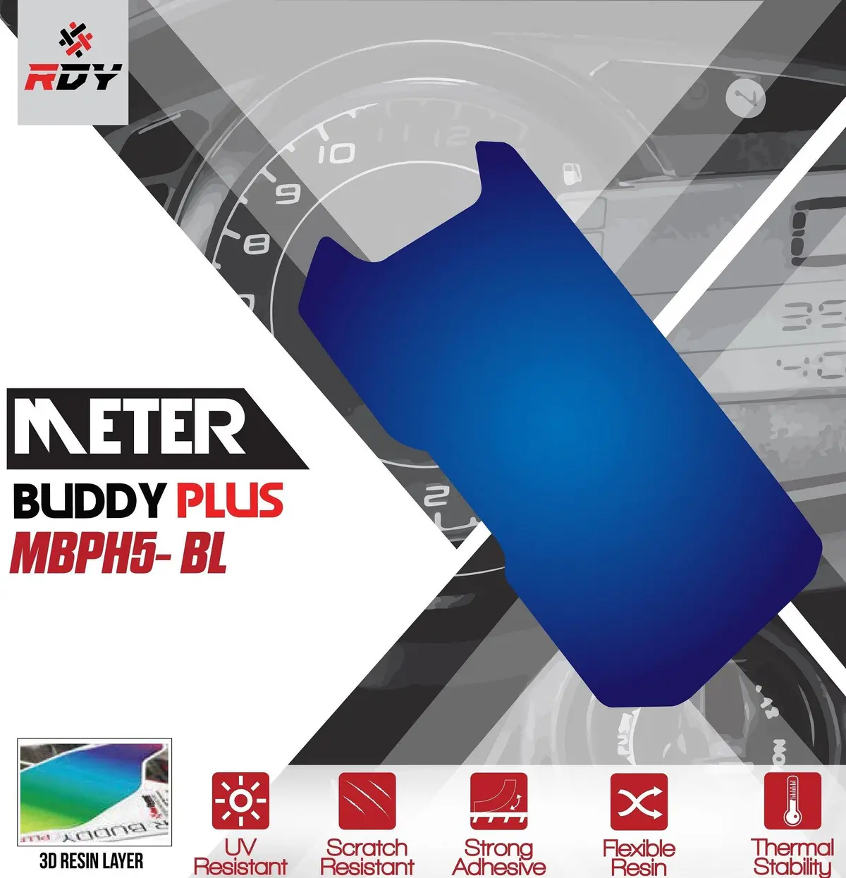Rdy Meter Buddy Plus Fits For Honda Cb300 R ('17-) / Cb250 R ('19-) 1