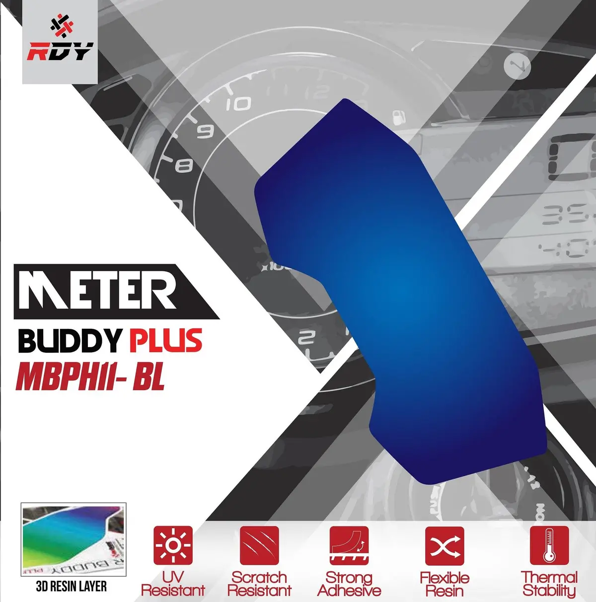 Rdy Meter Buddy Plus Fits For Honda Forza / 125 / 250 / 300 ('18-) 1