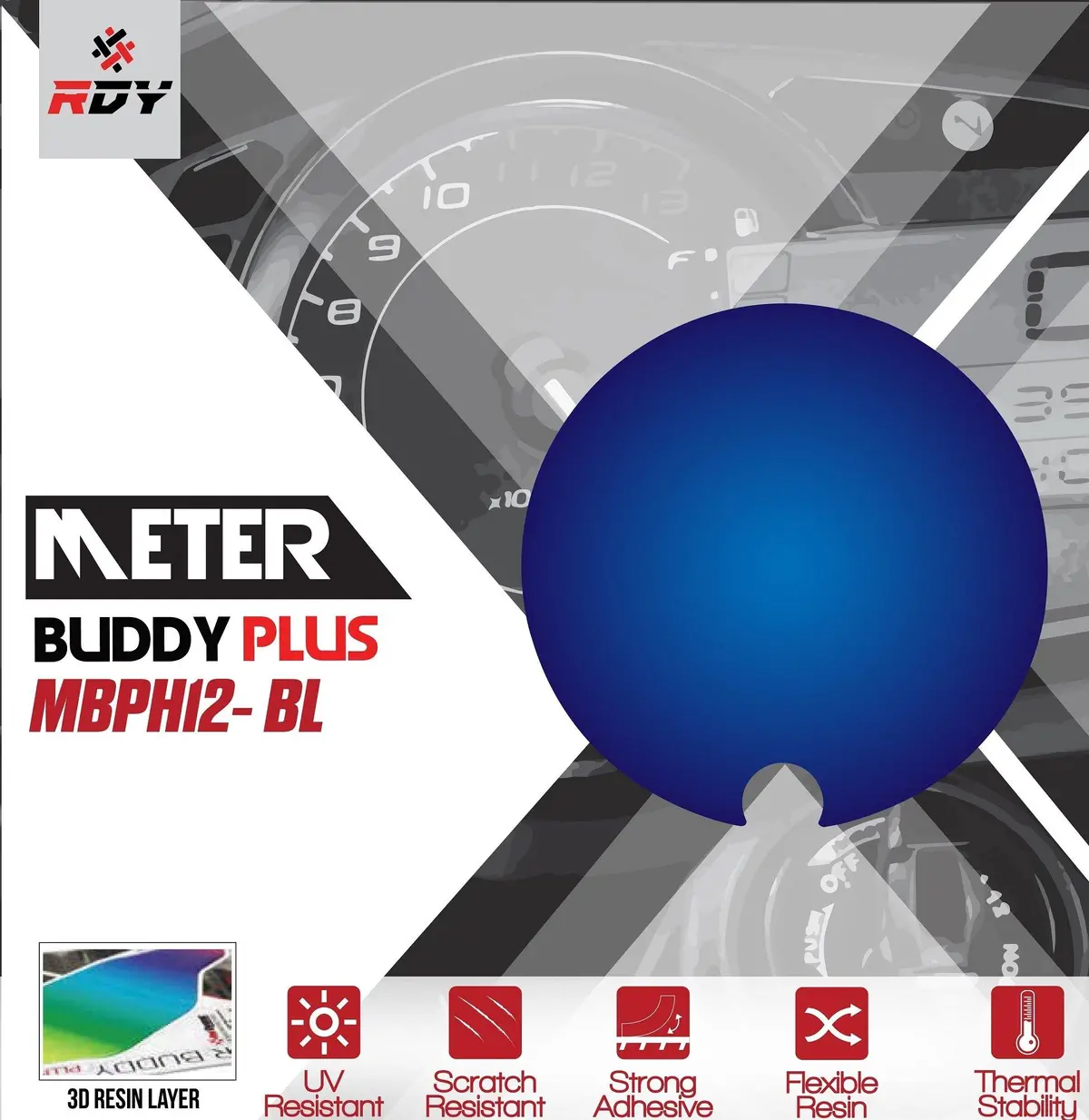 Rdy Meter Buddy Plus Fits For Honda Cmx300 / 500 Rebel ('17-) 1