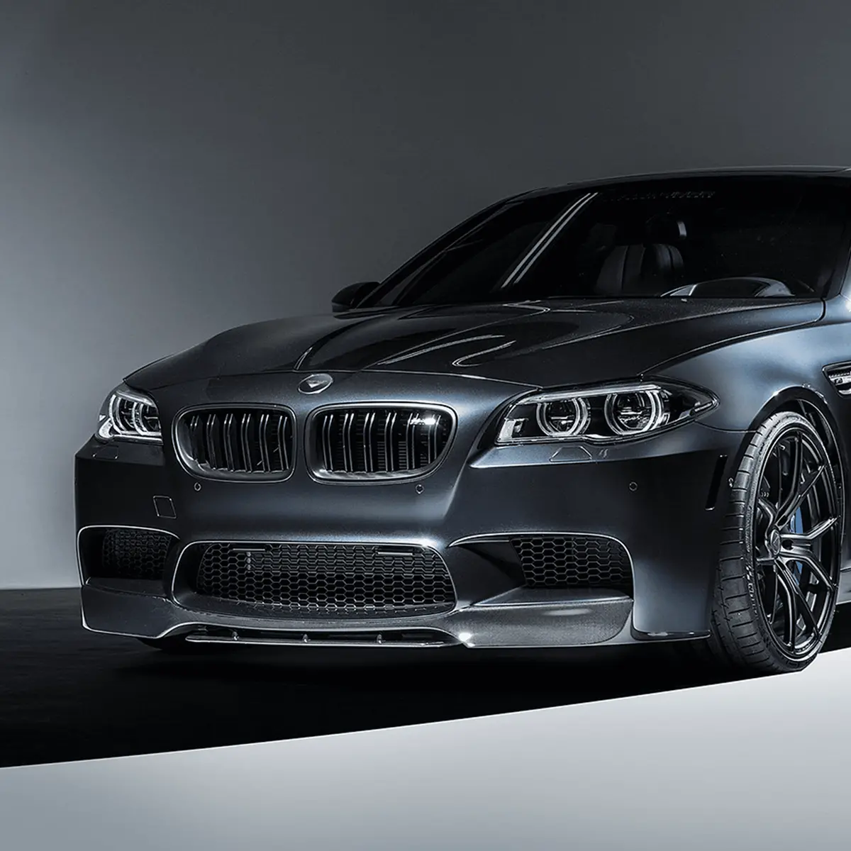 Bmw F10 M5 Carbon Fiber Front Spoiler 1