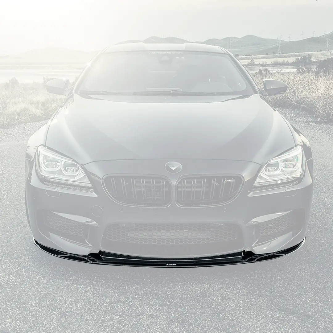 Bmw F12 M6 V-Style Gts-V Aero Performance Front Spoiler 1