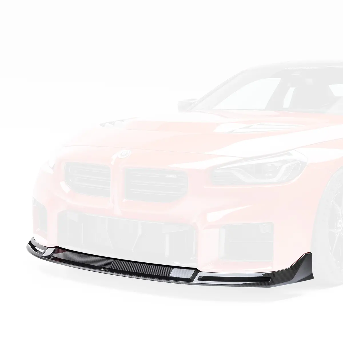 Bmw G8x M2 Vrs Aero Front Spoiler Carbon Fiber Pp 2X2 Glossy 1