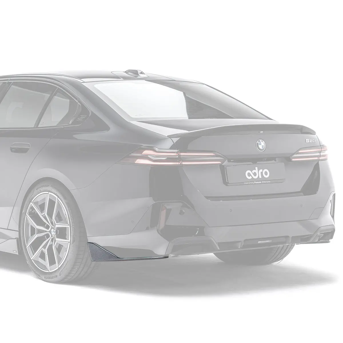 Bmw G60 5-Series Carbon Fiber Rear Winglets 1