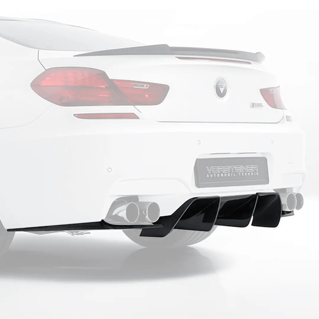 Bmw F12 M6 V-Style Aero Rear Diffuser 1