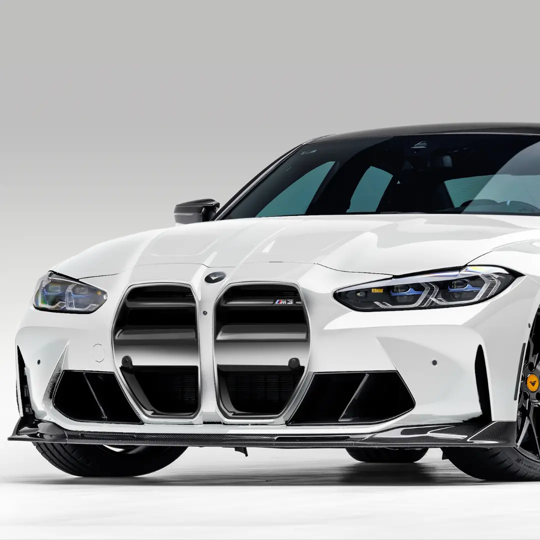 Bmw G8x M3 | M4 Gloss Black Abs Front Motorsport Grille 1