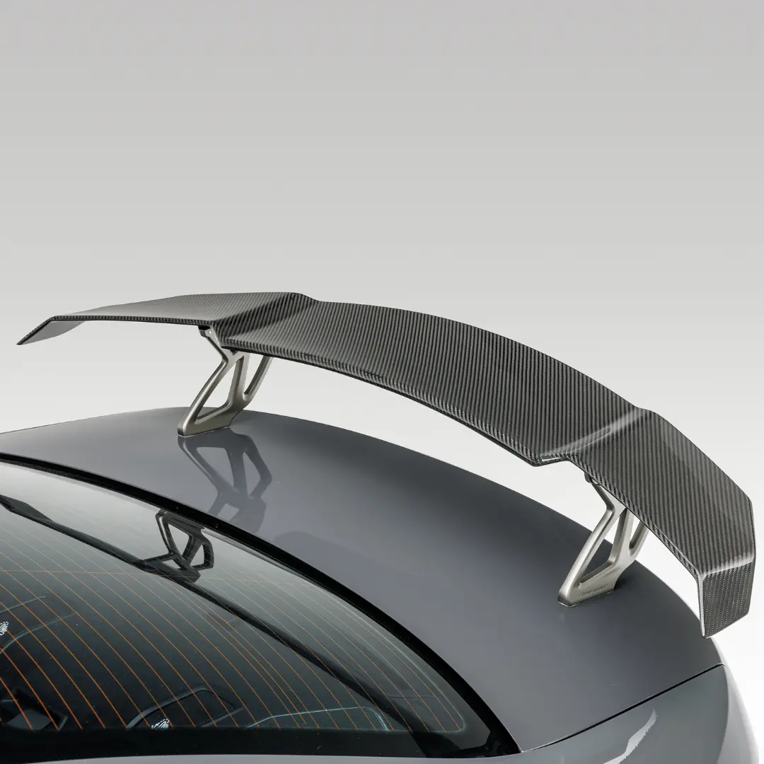 Bmw G8x M3 | M4 Carbon Fiber Aero Wing Blade With Aluminum Uprights 1