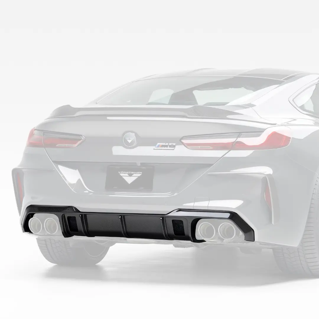 Bmw F9x M8 Vrs Aero Rear Diffuser Carbon Fiber Pp 2X2 Glossy 1