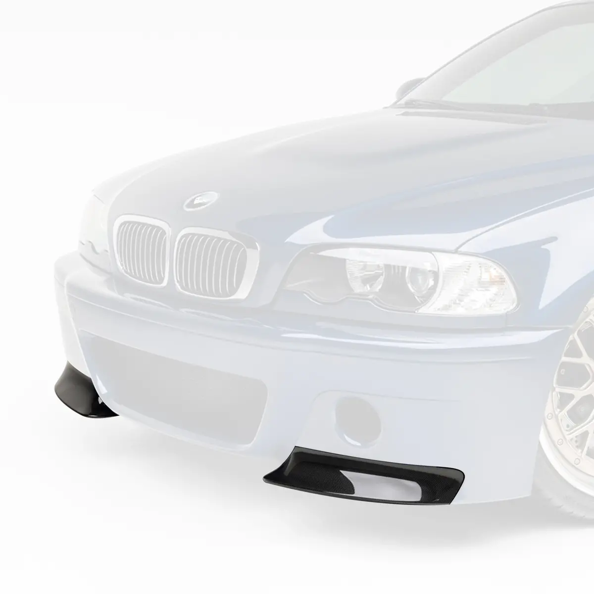 V-Csl 2-Piece Aero Front Bumper Splitters (Replacement Of Csl Bumper Bmv4610 Splitters) 1