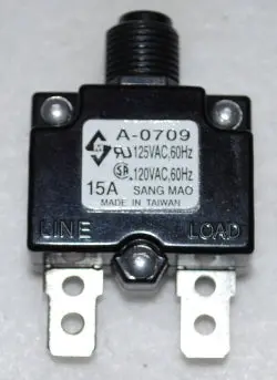 G099151 Circuit Breaker 0015 1P Manual Generac 1
