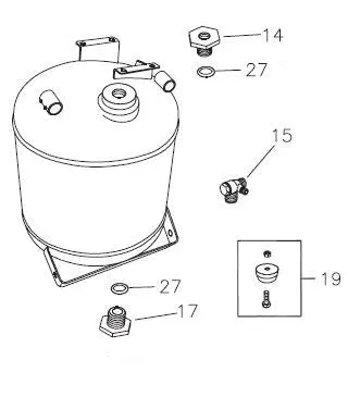 207018Gs O-Ring Reference 27 Shown For Brute Air Compressors Used With 201878Gs Or 201875Gs 1