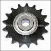C100043 Sprocket, #40X17x1/2 Idler Classen 1