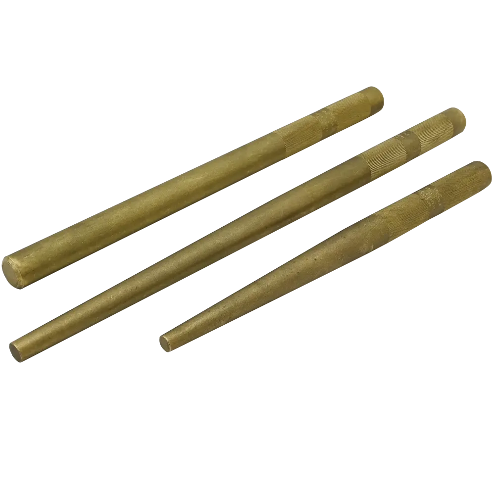 3 Piece Brass Drift & Line Up Punch Set 1