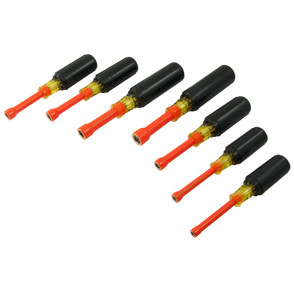 Insulated 7 Piece Sae Nut Driver Set 1