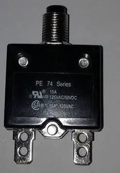 49070  Circuit Breaker 15 Amp Coleman Fm727/Wh3 1