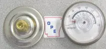Ga0125200gc (Two Shown Sold Each) Pressure Gauge Rolair Ra6/Wh3 1