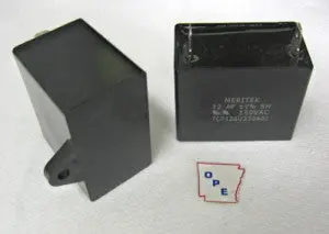 Meritek Tcp126u350a01 12Mf 350Vac Two Shown Sold Each Fm101/Wh3 1