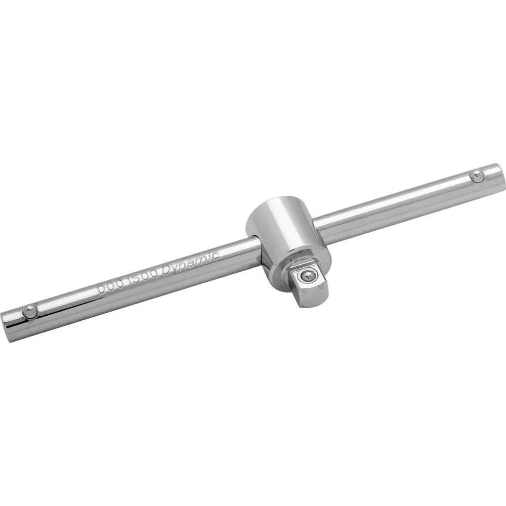1/4" Drive Sliding T-Handle, Chrome Finish, 4.5" Long 1