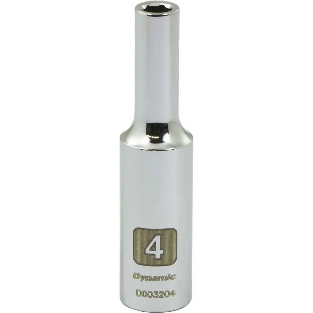 1/4" Drive 6 Point Metric Deep Length Chrome Sockets 1