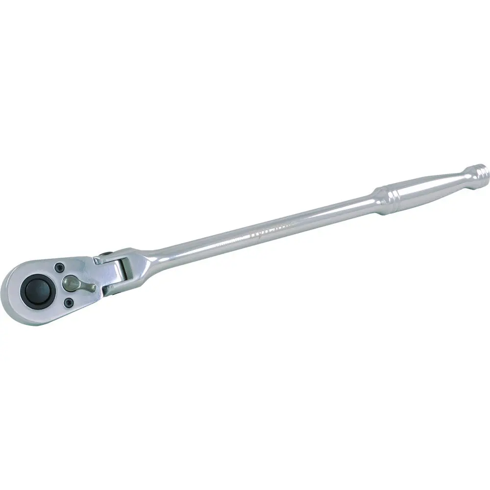 3/8" Dr. 48 Tooth Flex Head Ratchet, 11-3/4", Chrome Finish 1
