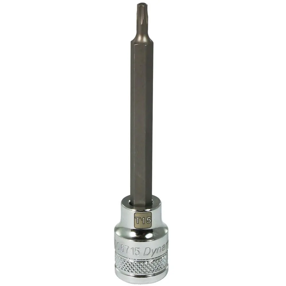 3/8" Drive Torx® Head Long Length Chrome Bit Sockets 1