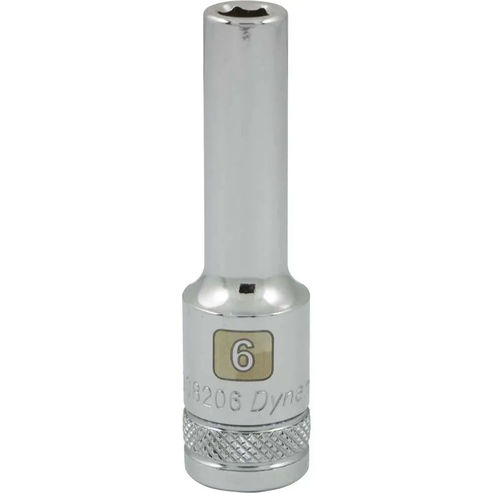 3/8" Drive 6 Point Metric, Deep Length, Chrome Sockets 1